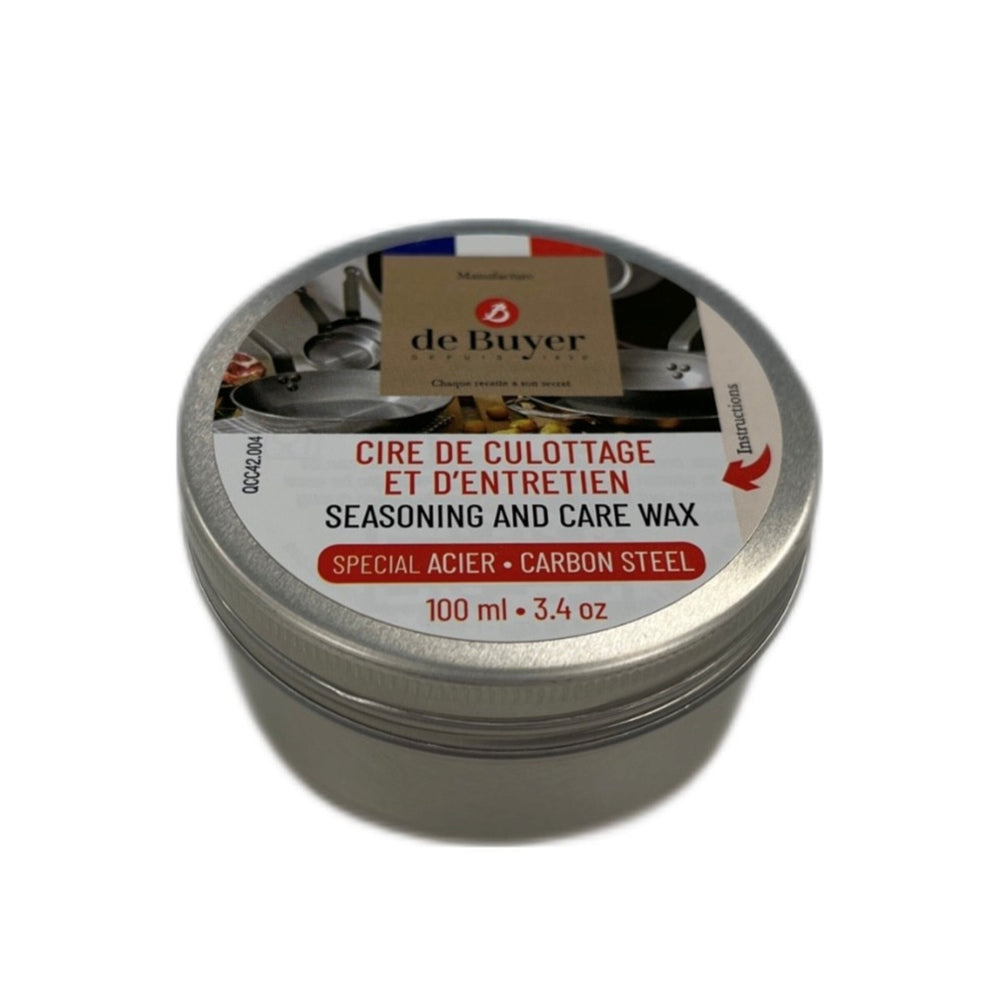 De Buyer Seasoning / Onderhoudswas voor stalen pannen - 100 ml