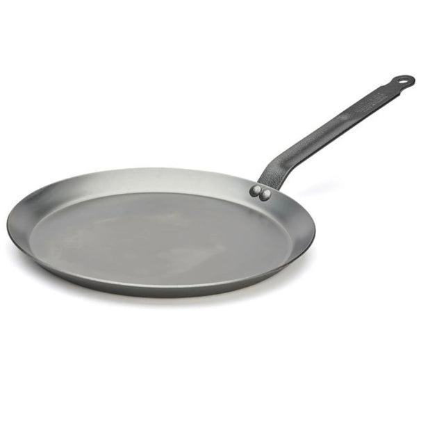 De Buyer Pannenkoekenpan / Crepepan Carbone Plus - Plaatstaal - ø 26 cm - zonder anti-aanbaklaag