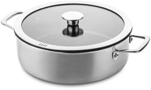DUCQ Pannenset 6-Delig - Downdraft Geschikt - Kookpan ø 16, 18, 20, 24 cm & Steelpan ø 16 cm & Braadpan ø 26 cm + Deksels