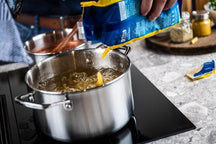 DUCQ Pannenset 4-Delig - Downdraft Geschikt - Kookpan ø 18, 20, 20 cm & Steelpan ø 16 cm + Deksels