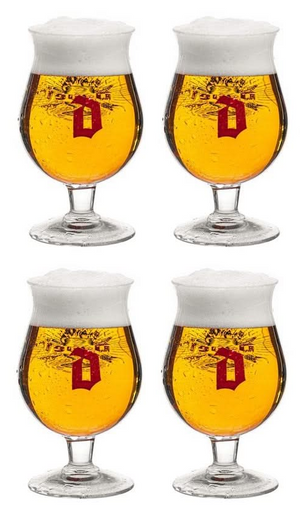 Duvel Bierglazen 330 ml - 4 Stuks