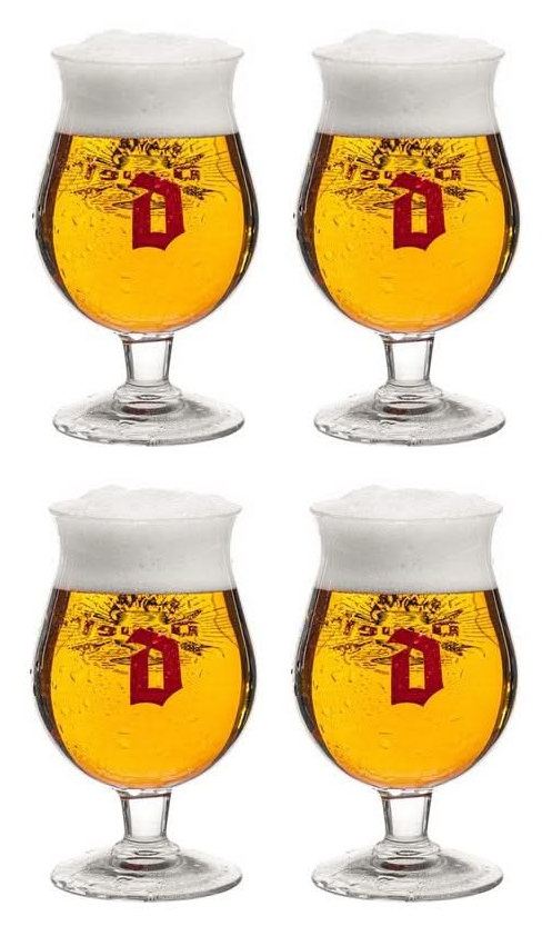 Duvel Bierglazen 330 ml - 4 Stuks