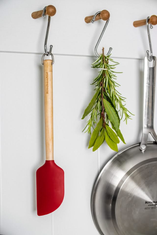 KitchenAid Pannenlikker Core Keizerrood / Berkenhout 32 cm
