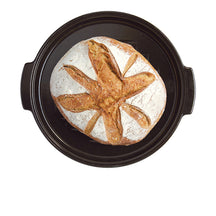 Emile Henry Broodbakvorm rond - Keramiek - Fusain - ø 29.5 cm / 5.2 Liter