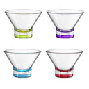 Bormioli Rocco IJscoupes Ypsilon Gekleurd - 375 ml - 4 stuks