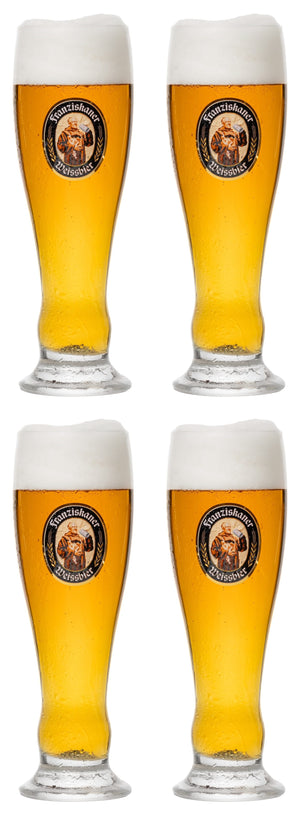Franziskaner Bierglazen Weizen 500 ml - 4 Stuks