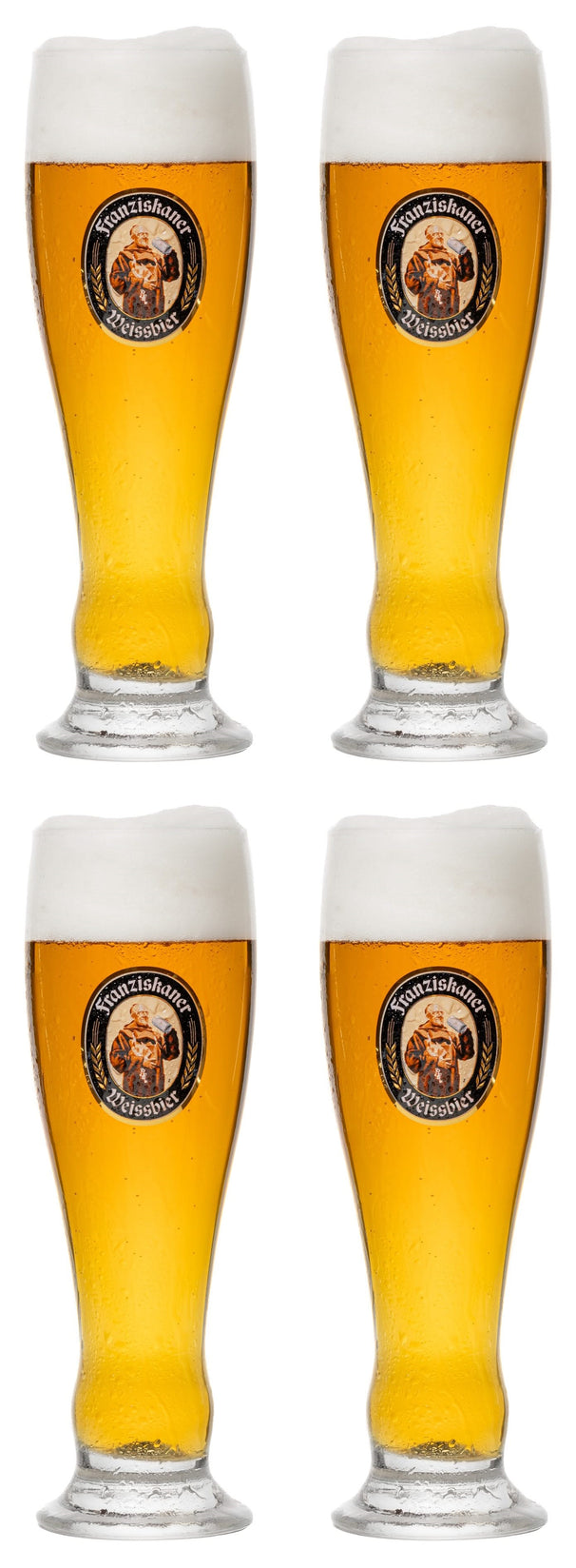 Franziskaner Bierglazen Weizen 500 ml - 4 Stuks