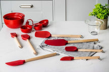 KitchenAid Roerlepel Core Keizerrood / Berkenhout 31 cm