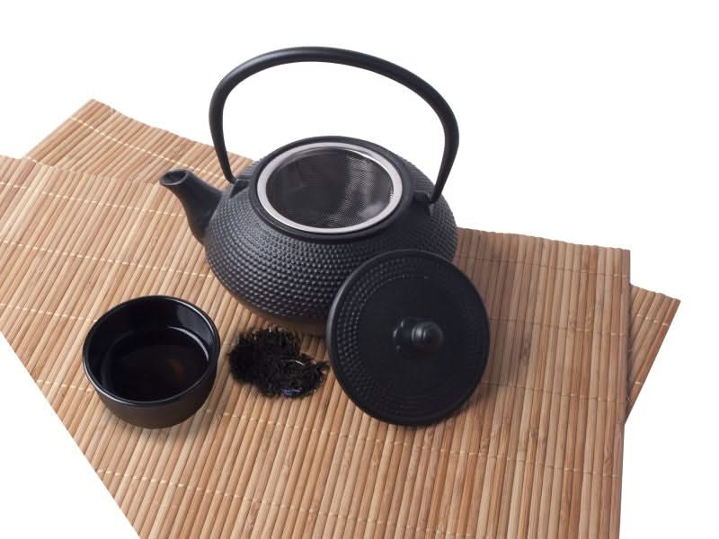 Cookinglife Theepot Arare met RVS Filter - Gietijzer Zwart - 800 ml