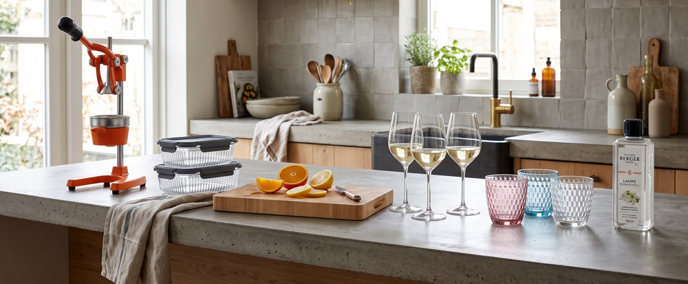 20% korting Glaswerk & Keukengerei