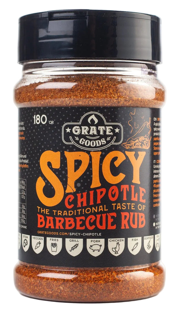 Grate Goods BBQ Rub Spicy Chipotle - 180 gram