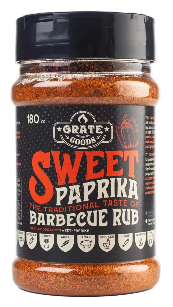 Grate Goods BBQ Rub Sweet Paprika Premium - 180 gram