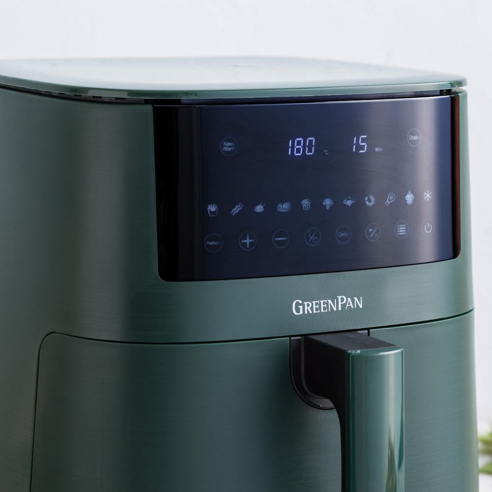 GreenPan Airfryer Bistro XXL - Pine Green - 7.2 Liter