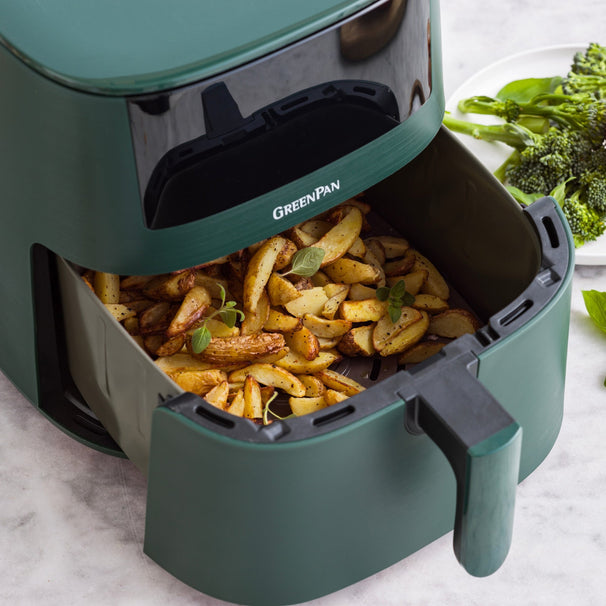 GreenPan Airfryer Bistro XXL - Pine Green - 7.2 Liter