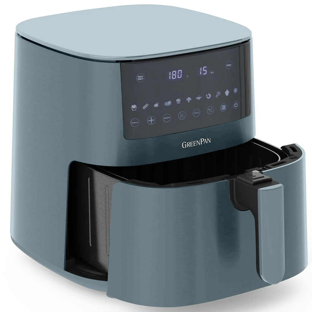 GreenPan Airfryer Bistro XXL - Smokey Blue - 7.2 Liter