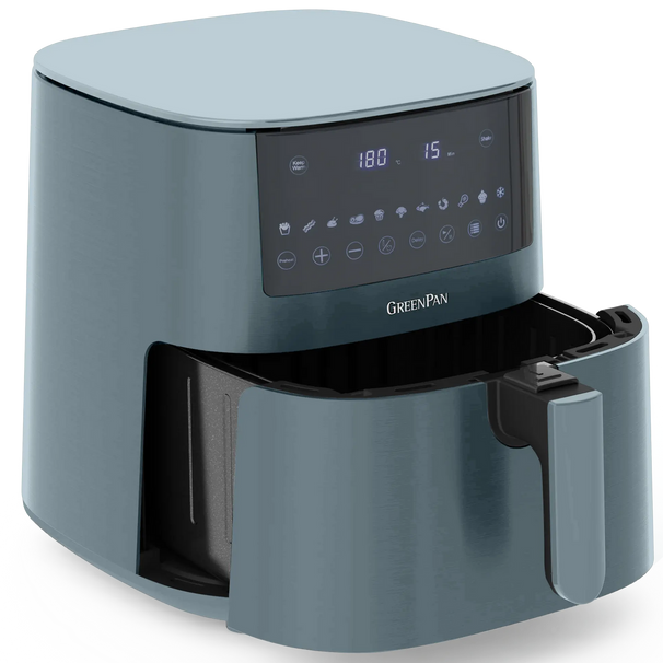 GreenPan Airfryer Bistro XXL - Smokey Blue - 7.2 Liter