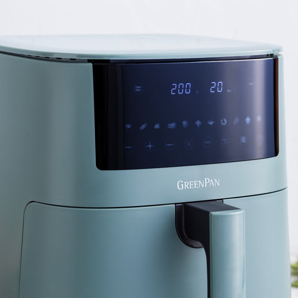GreenPan Airfryer Bistro XXL - Smokey Blue - 7.2 Liter