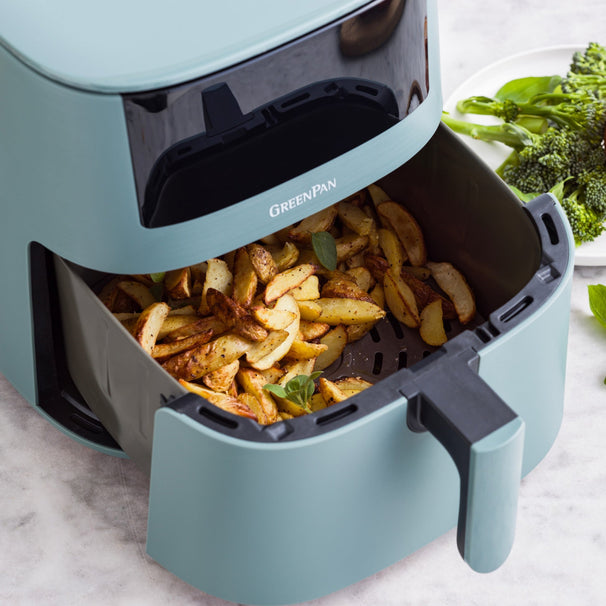 GreenPan Airfryer Bistro XXL - Smokey Blue - 7.2 Liter