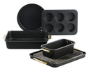 GreenPan Bakset Padova Reserve Black 6-delig - keramische anti-aanbaklaag