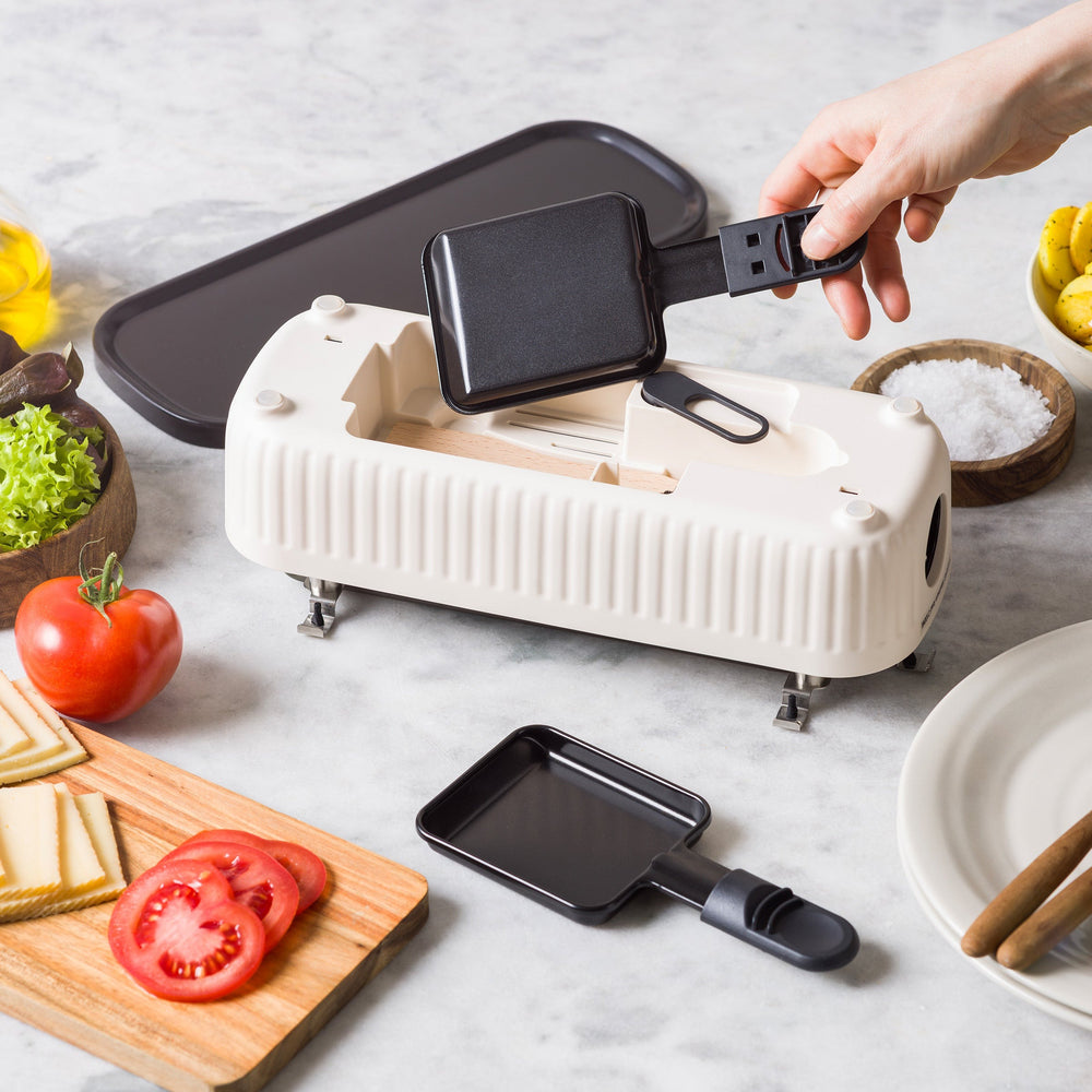 GreenPan Gourmetstel Silhouette Connect Gourmet Cream White - koppelbaar - sfeerbeeld 3