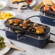 GreenPan Gourmetstel Silhouette Connect Gourmet Oxford Blue - koppelbaar - sfeerbeeld 2