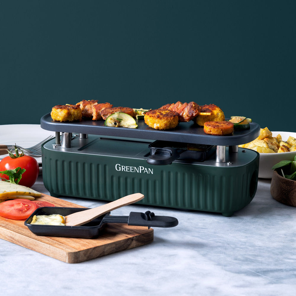 GreenPan Gourmetstel Silhouette Connect Gourmet Pine Green - koppelbaar - sfeerbeeld 1