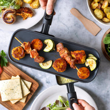 GreenPan Gourmetstel Silhouette Connect Gourmet Smokey Blue - koppelbaar - sfeerbeeld 4