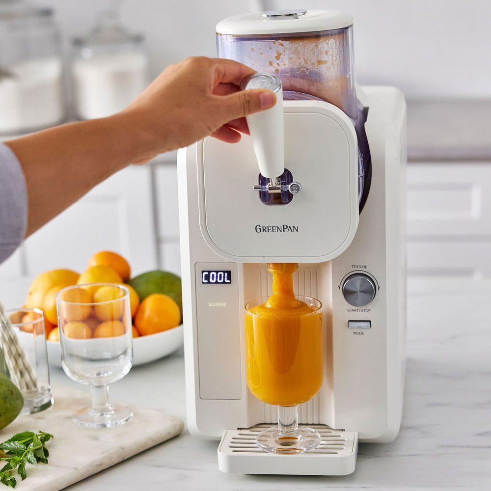 GreenPan IJsmachine Frost - Wit - Softijs, Roomijs, Slushies, Milkshakes & Smoothies - 1.8 Liter