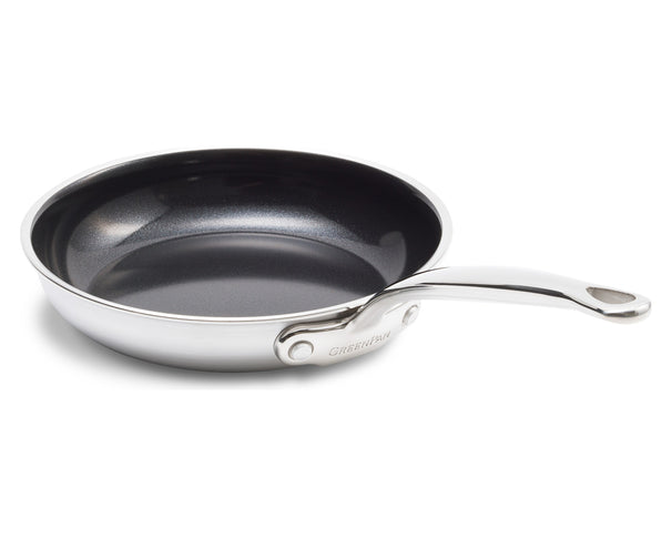 GreenPan Koekenpan Premiere RVS ø 28 cm - keramische anti-aanbaklaag