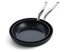 GreenPan Koekenpannenset Barcelona Pro 2-delig - ø 24 & 28 cm - keramische anti-aanbaklaag