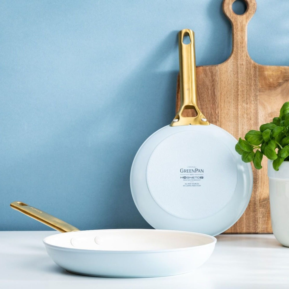 GreenPan Koekenpannenset Padova Reserve Light Blue ø 20 & 26 cm - sfeerbeeld 1