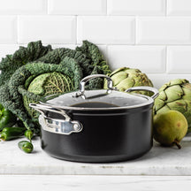 GreenPan Kookpan Barcelona Pro Zwart ø 20 cm / 3.1 Liter - sfeerbeeld 1
