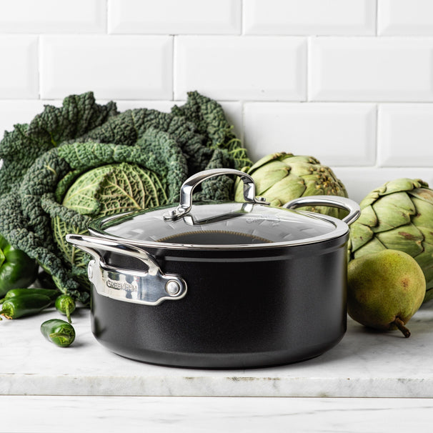 GreenPan Kookpan Barcelona Pro Zwart ø 20 cm / 3.1 Liter - keramische anti-aanbaklaag