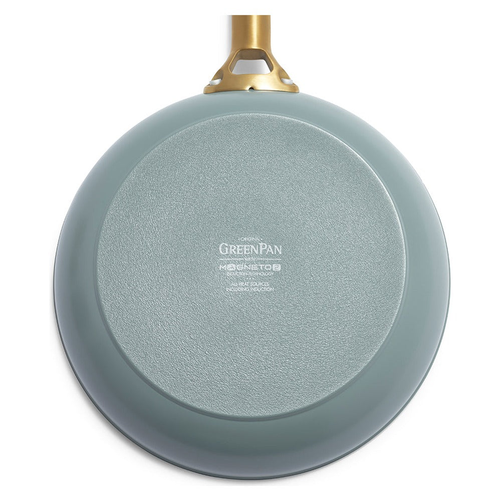 GreenPan Pannenset Padova Reserve Smokey Blue 7-delig - onderaanzicht