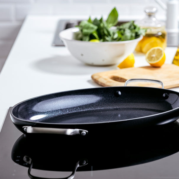 GreenPan Vispan Ovaal Copenhagen 40 cm - keramische anti-aanbaklaag