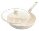 GreenPan Wokpan met deksel Essence Pro Clay ø 28 cm / 3.69 Liter - keramische anti-aanbaklaag