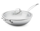 GreenPan Wokpan met deksel Première Pro ø 30 cm / 4.74 Liter - zonder anti-aanbaklaag