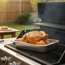 Cookinglife Grill BBQ Aluminium Bakjes / BBQ Grill Tray - 30 x 20 cm - 9 stuks