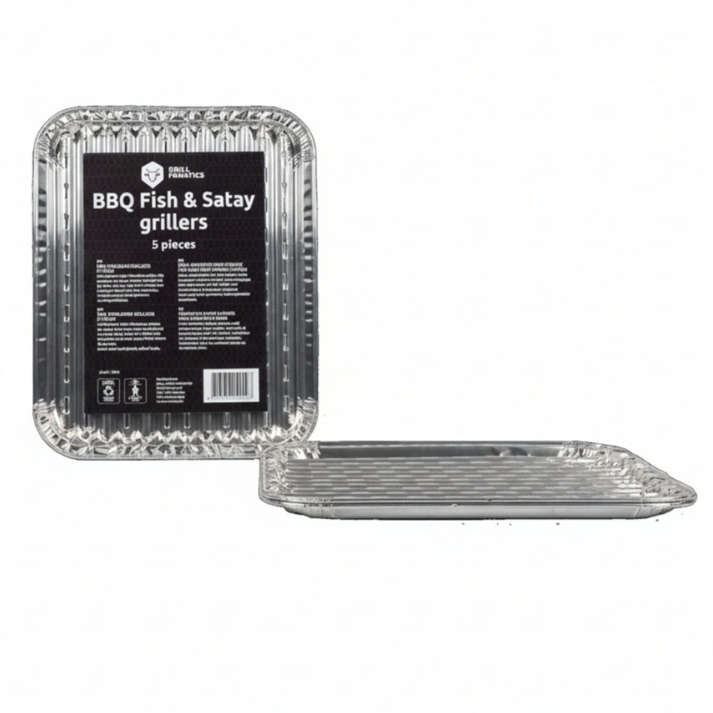 Cookinglife Grill BBQ Aluminium Bakjes / BBQ Grill Tray / Grillschaal 28 x 23 cm - 15 stuks