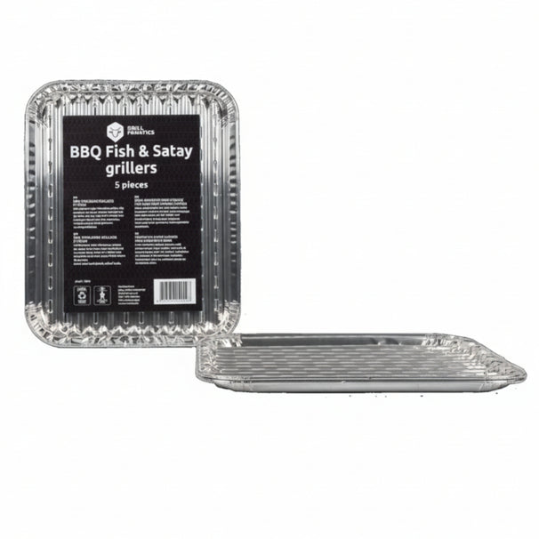 Cookinglife Grill BBQ Aluminium Bakjes / BBQ Grill Tray / Grillschaal 28 x 23 cm - 15 stuks