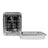 Cookinglife Grill BBQ Aluminium Bakjes / BBQ Grill Tray - 23 x 18 cm - 18 stuks