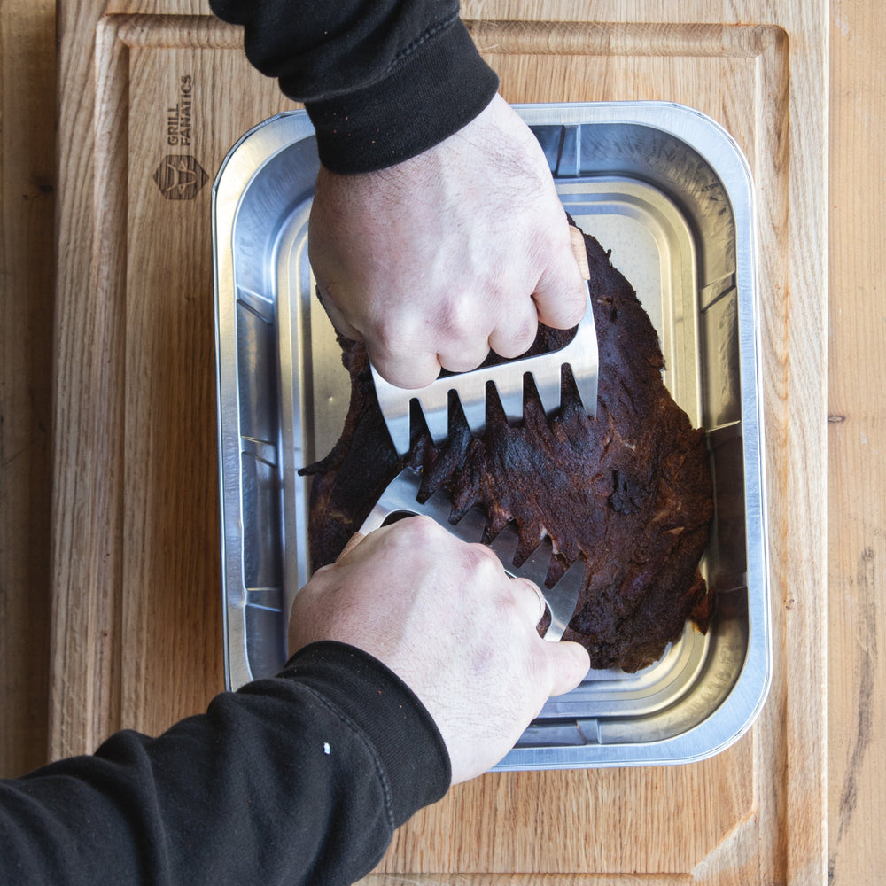 Cookinglife Grill BBQ Aluminium Bakjes / BBQ Grill Tray - 32 x 26 cm - Herbruikbaar  - 5 stuks