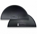 Cookinglife Grill Halve Maan Grillplaat / Plancha Gietijzer - 2-zijdig - Geschikt voor 46 cm Kamado's