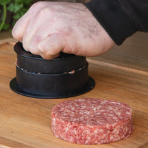 Cookinglife Hamburgerset / Smashburger Set - Gietijzeren Smashpers, Extra Pers & BBQ Spatel