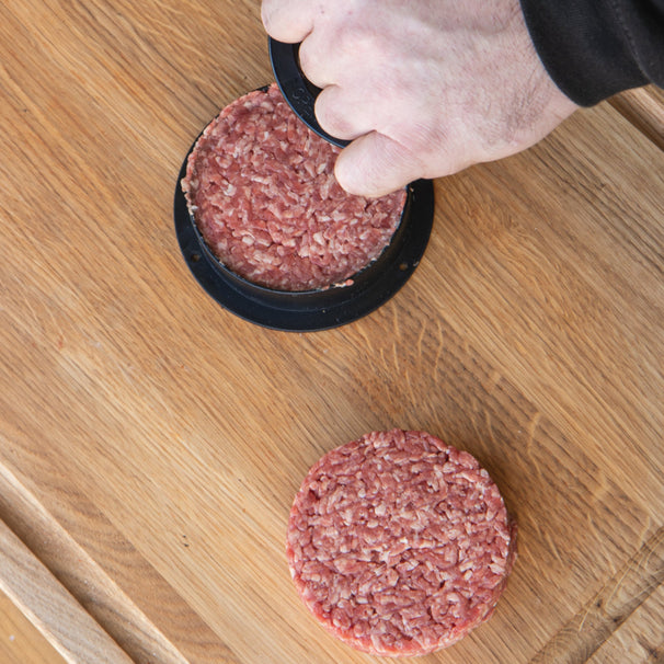 Cookinglife Hamburgerset / Smashburger Set - Gietijzeren Smashpers, Extra Pers & BBQ Spatel