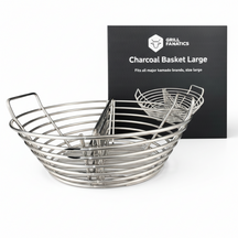 Cookinglife Grill Charcoal Startersset - Houtskool 8kg (Haagbeuk/Eik), Kolenmand & Handschoenen