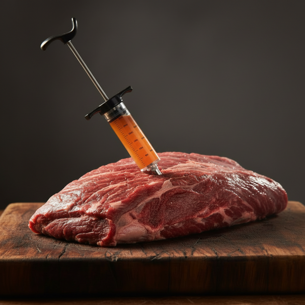 Cookinglife Pulled Pork Set BBQ-Kit 5-Delig - Fire & Flavour - Vleesklauwen, Injector & Rub
