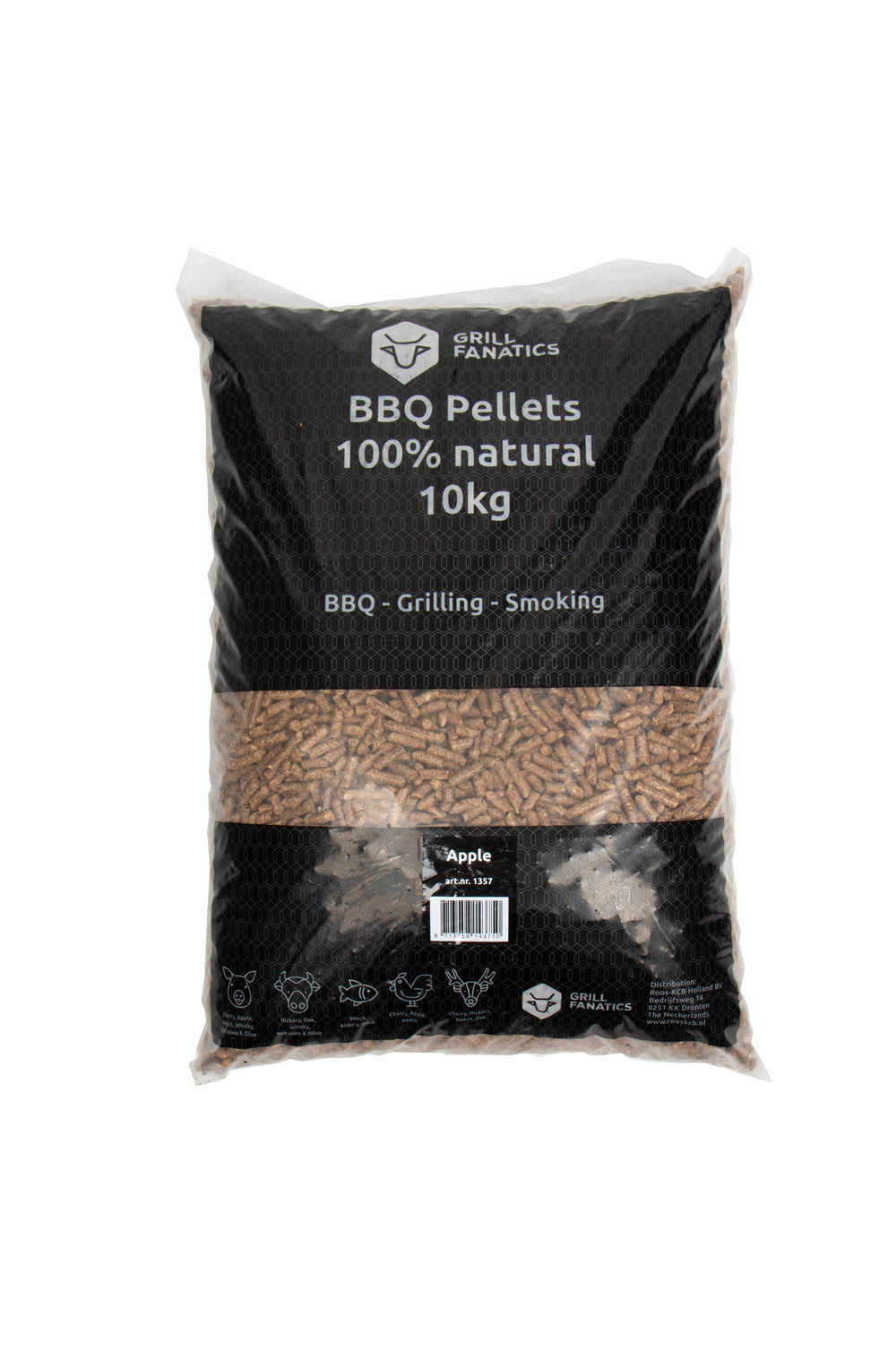 Cookinglife Grill BBQ Pellets Appel - 10 Kg
