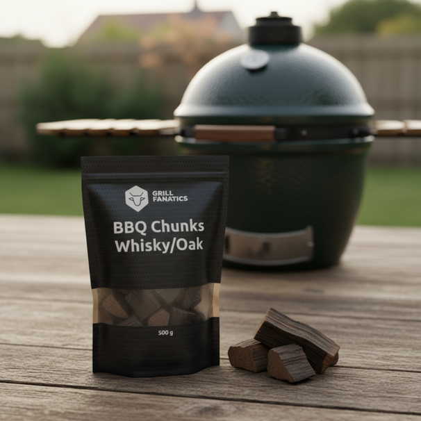 Cookinglife Grill Rookhout Chunks - Whisky / Eik - 500 gram