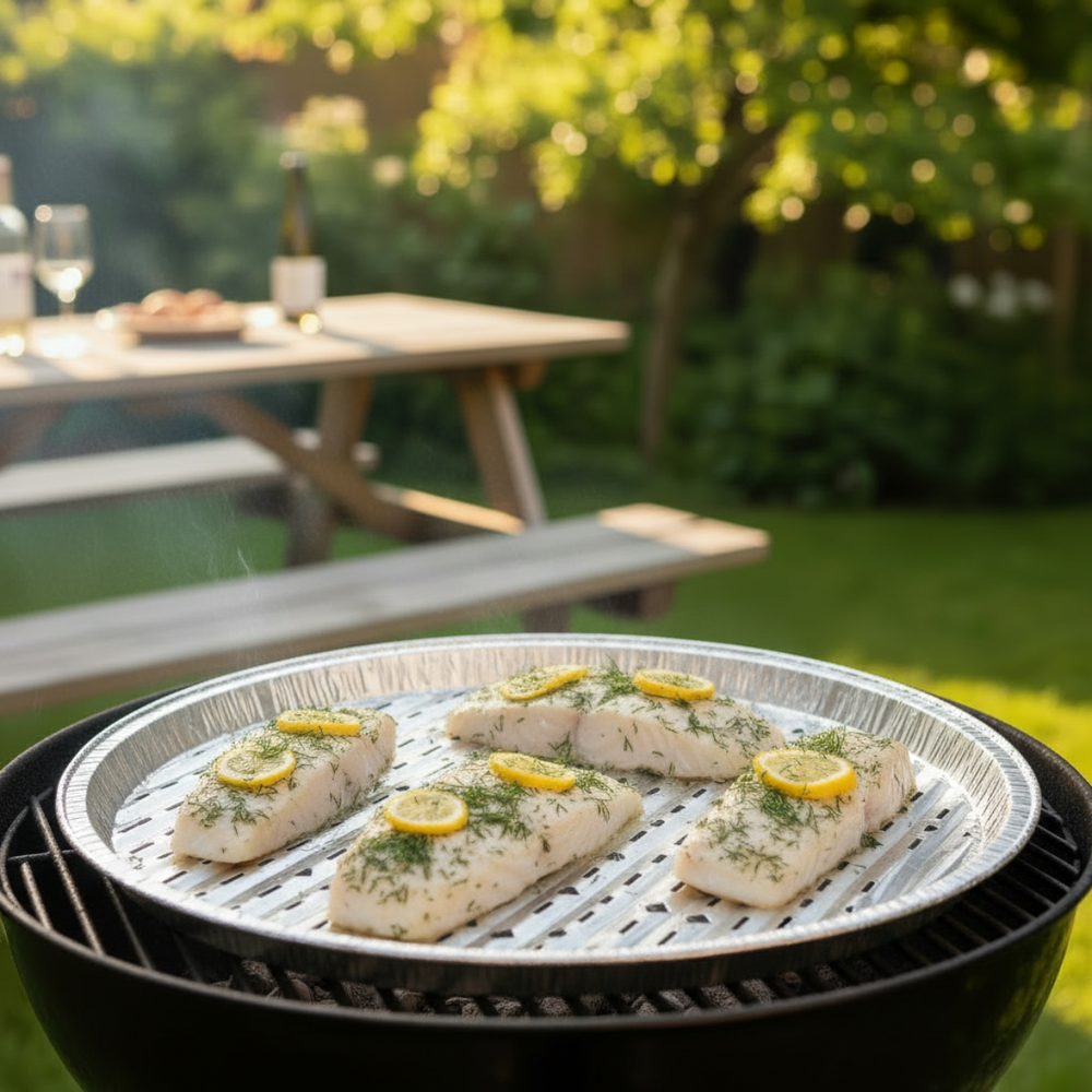 Cookinglife Grill BBQ Grillschaal / BBQ Grill Tray ø 34 cm - 15 stuks